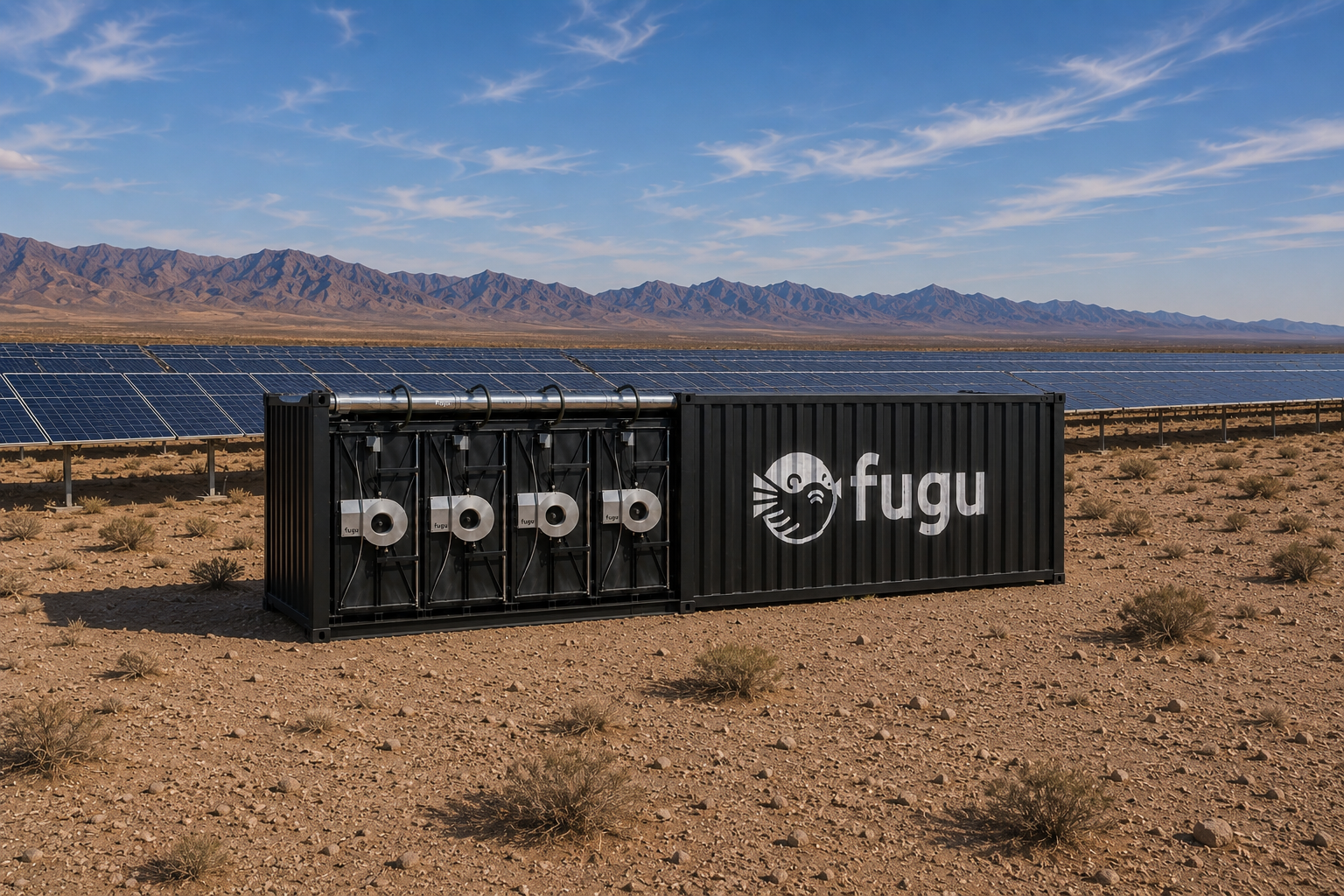 AirRefinery deployed alongside solar